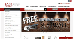 Desktop Screenshot of barrdisplay.com